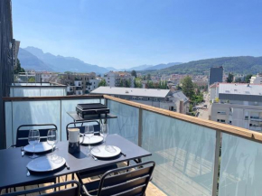 L'Urban - Parc, centre, parking & balcon avec vue!